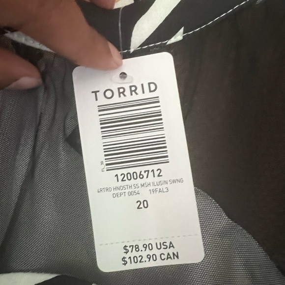 Torrid Midi Mesh Swing Dress - Picture 4 of 9